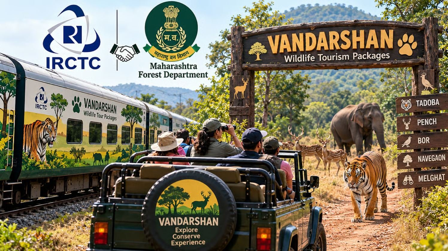 IRCTC and Maharashtra Forest Department Launch Vandarshan Wildlife Tourism Packages From Mumbai